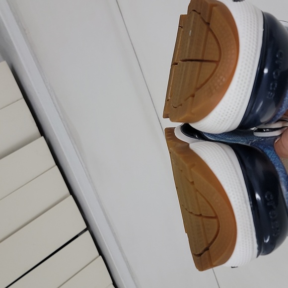 Mega Crush Denim Clog Crocs Classic Women’s - Picture 4 of 13